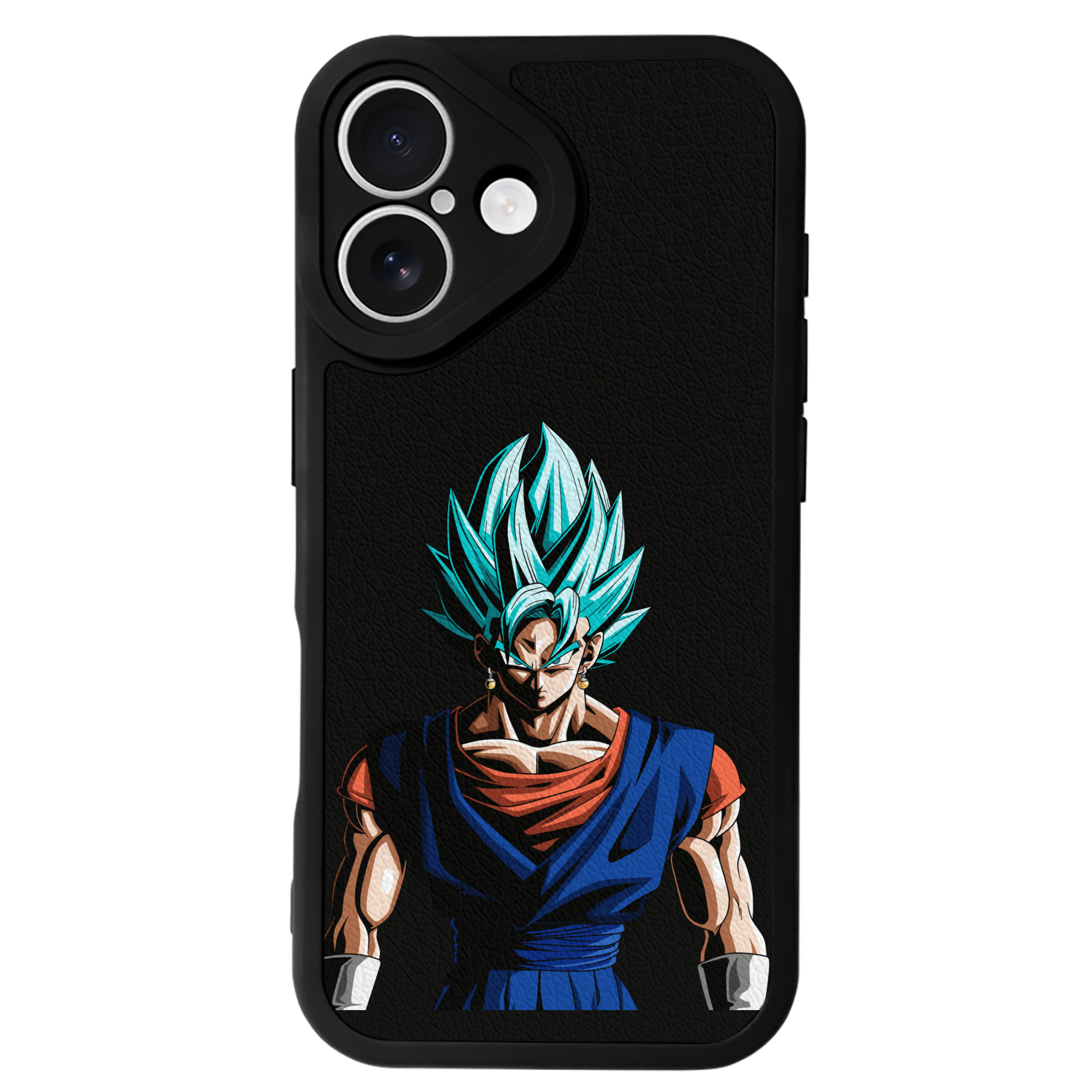 （画像用） ドラゴンボール ベジット DRAGON BALL Vegetto 【iPhone 16シリーズ対応】シリコンスマホケース（レザー調） 材質：シリコン
